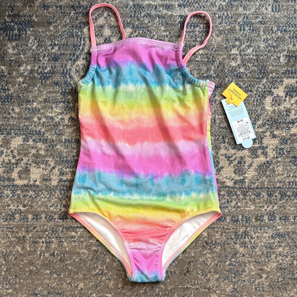 CAT & JACK Rainbow one-piece Swimsuit